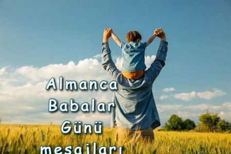 Almanca Babalar Günü Mesajı Resimli