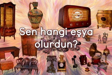 Bir Eşya Olsaydın, Ne Olurdun?