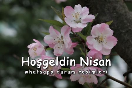 Hoşgeldin Nisan - Whatsapp Durum Resimleri 2022