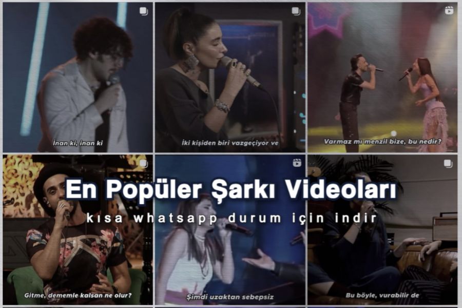 26 En Popüler Kısa Şarkı Videoları İndir 2023