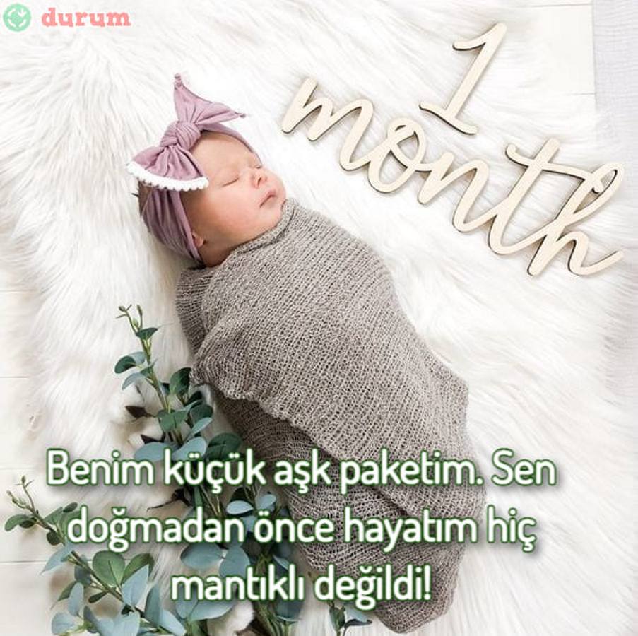 1 aylık bebek doğum