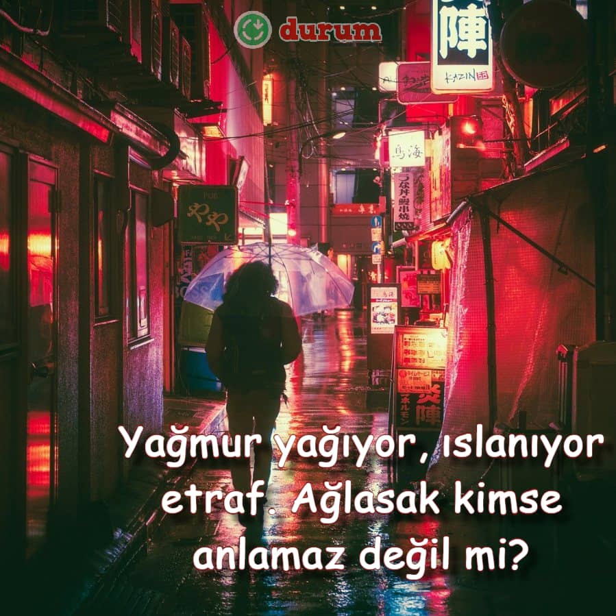 Yağmur İle İlgili Sözler