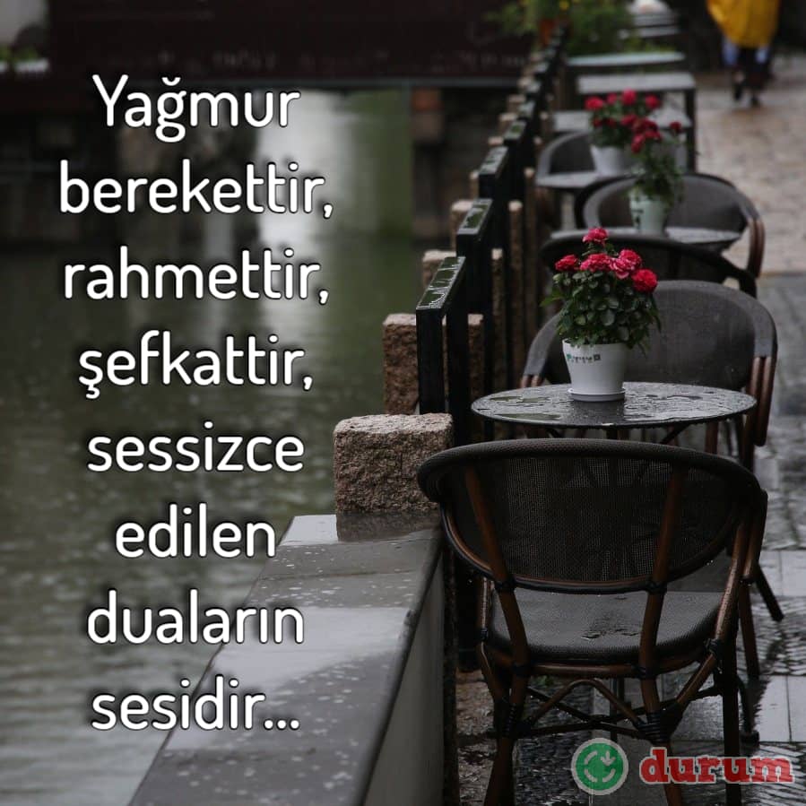 Yağmur İle İlgili Sözler