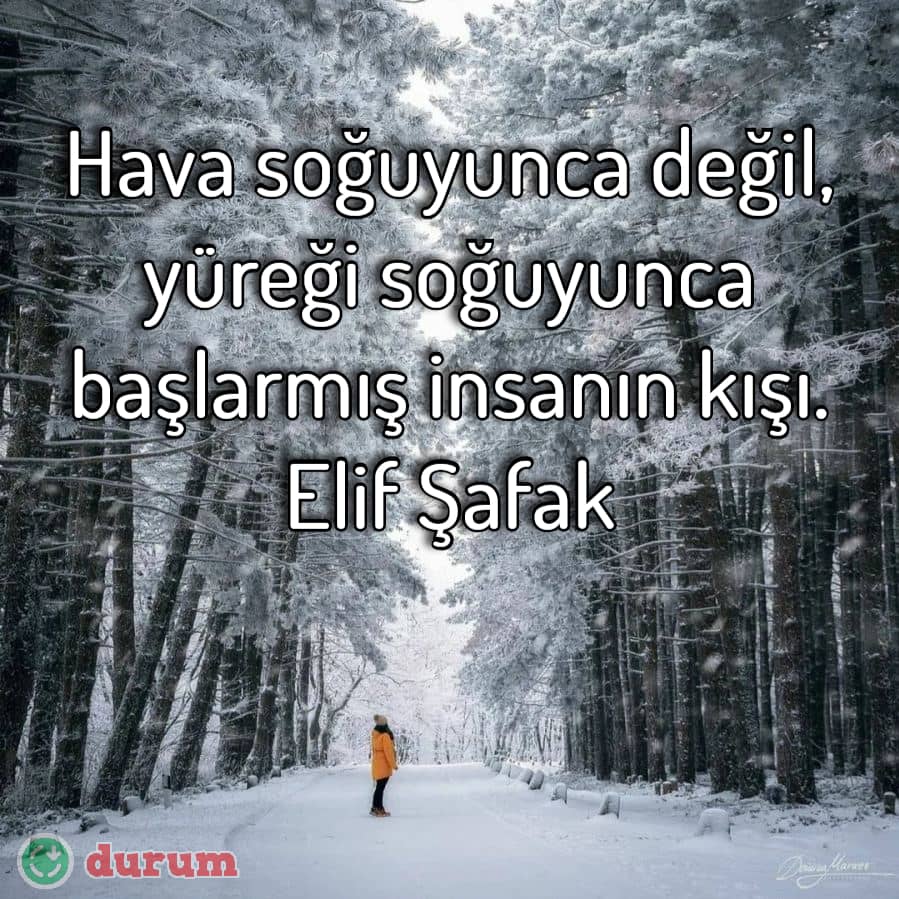 Kar İle İlgili Güzel Sözler