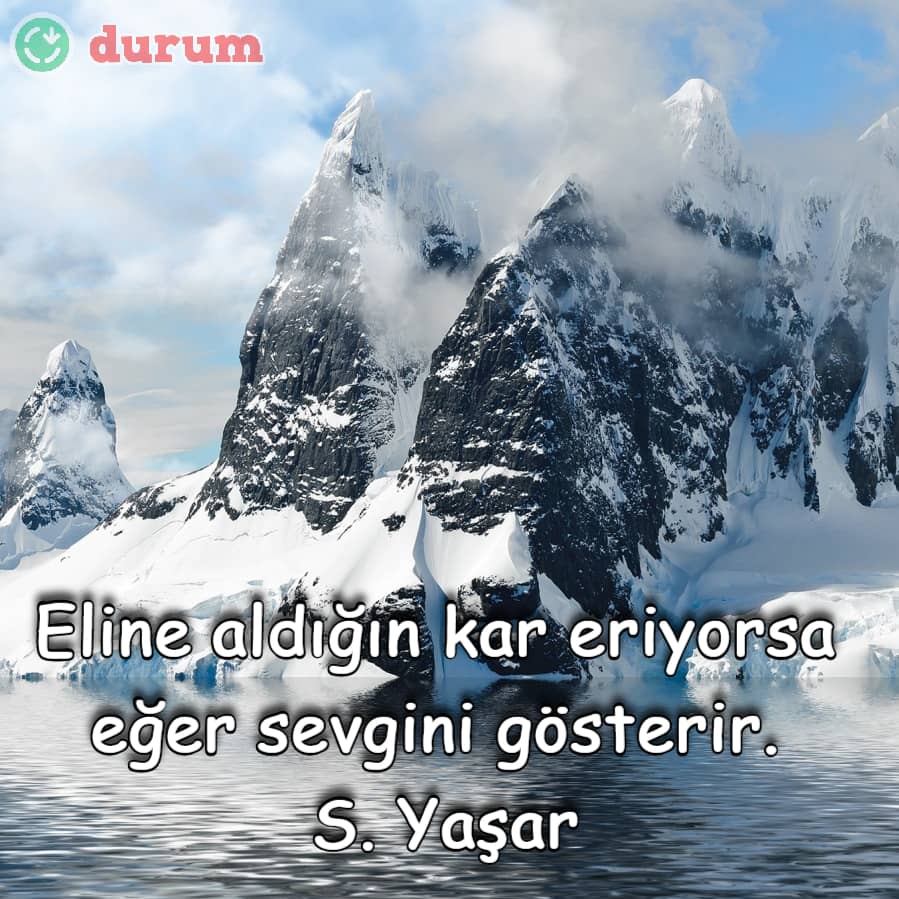 Kar İle İlgili Güzel Sözler