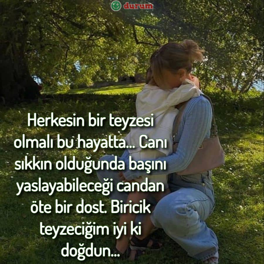 Teyzeye En Güzel ve Anlamlı Doğum Günü Mesajları
