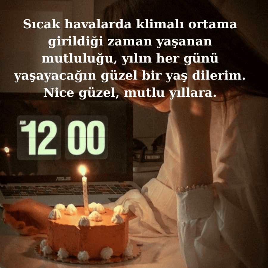 Doğum günü mesajları - Whatsapp durum için mesajlar ve yazılı resimler