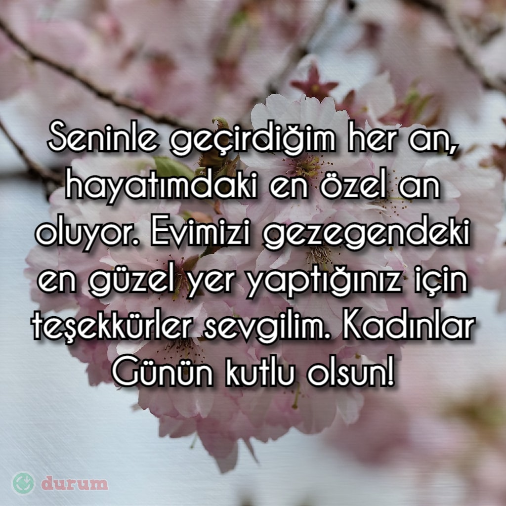 8 Mart gününüz kutlu olsun
