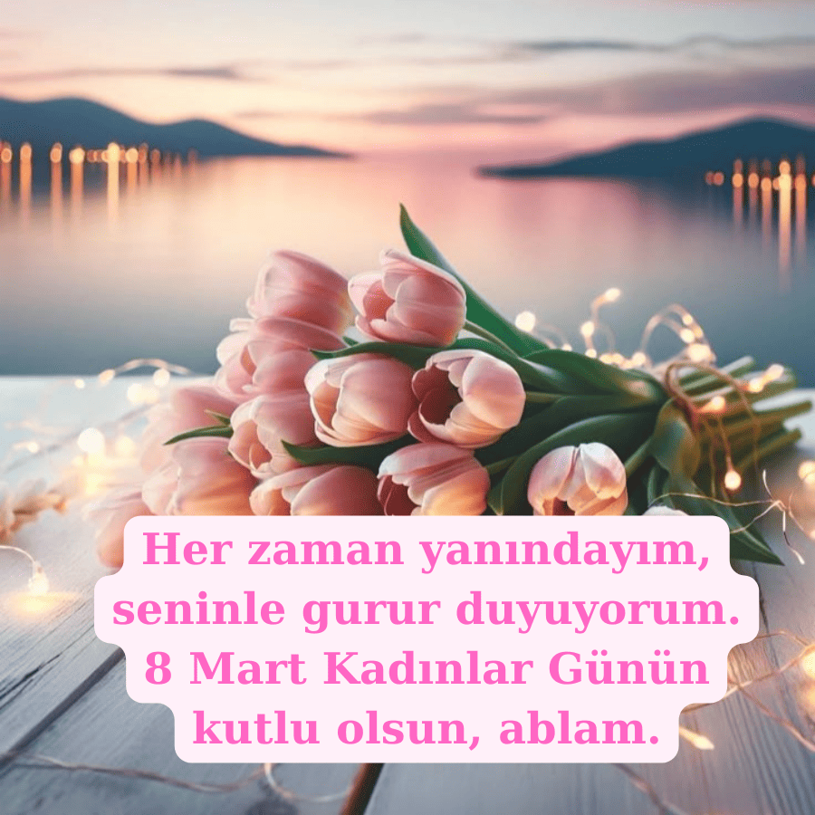8 Mart İçin Ablaya Mesajlar