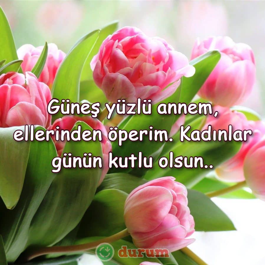 8 Mart Kadınlar Günü çiçekler