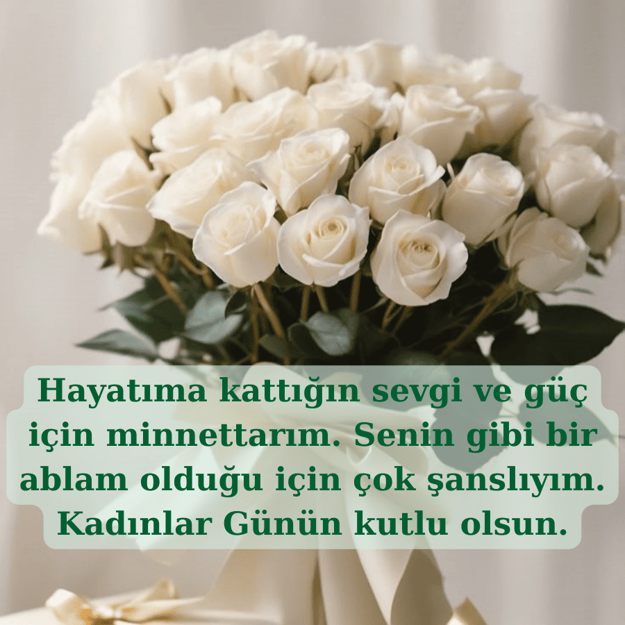 Ablama Özel 8 Mart Mesajları