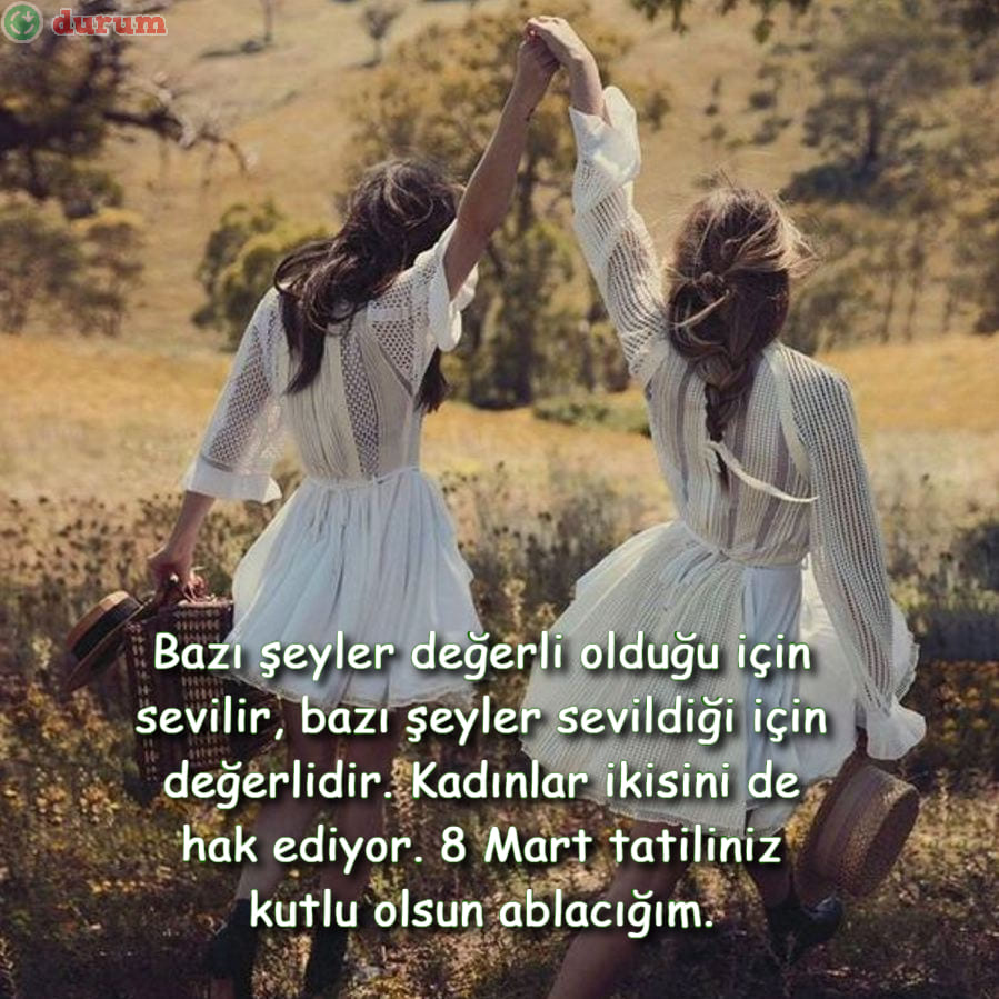 Ablaya 8 Mart tebrikleri uzun
