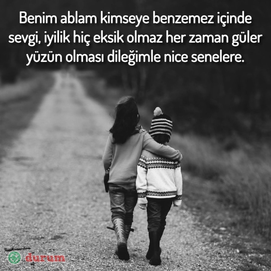 Ablaya En İyi Doğum Günü Mesajı