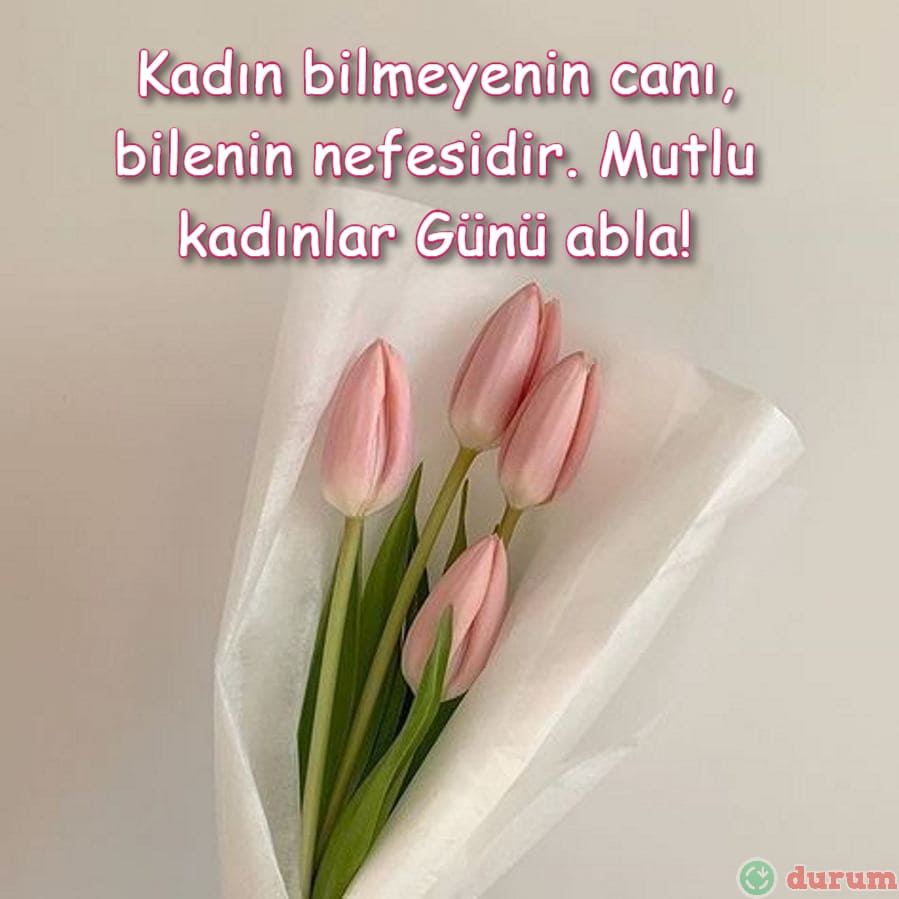 Ablaya resimli 8 Mart tebrikleri