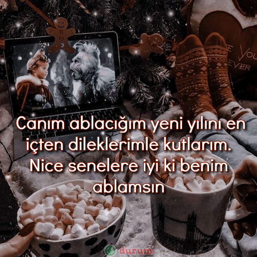 Ablaya Sevimli Yılbaşı Mesajı
