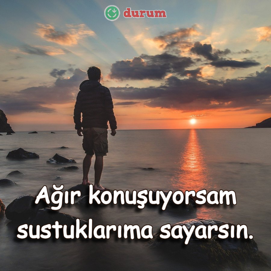 Ağır konuşmak Sözler