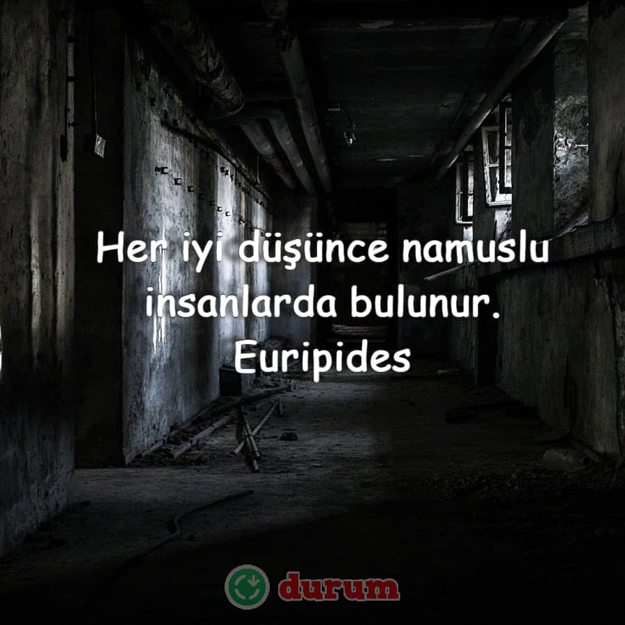 Ahlakla İlgili Cümleler