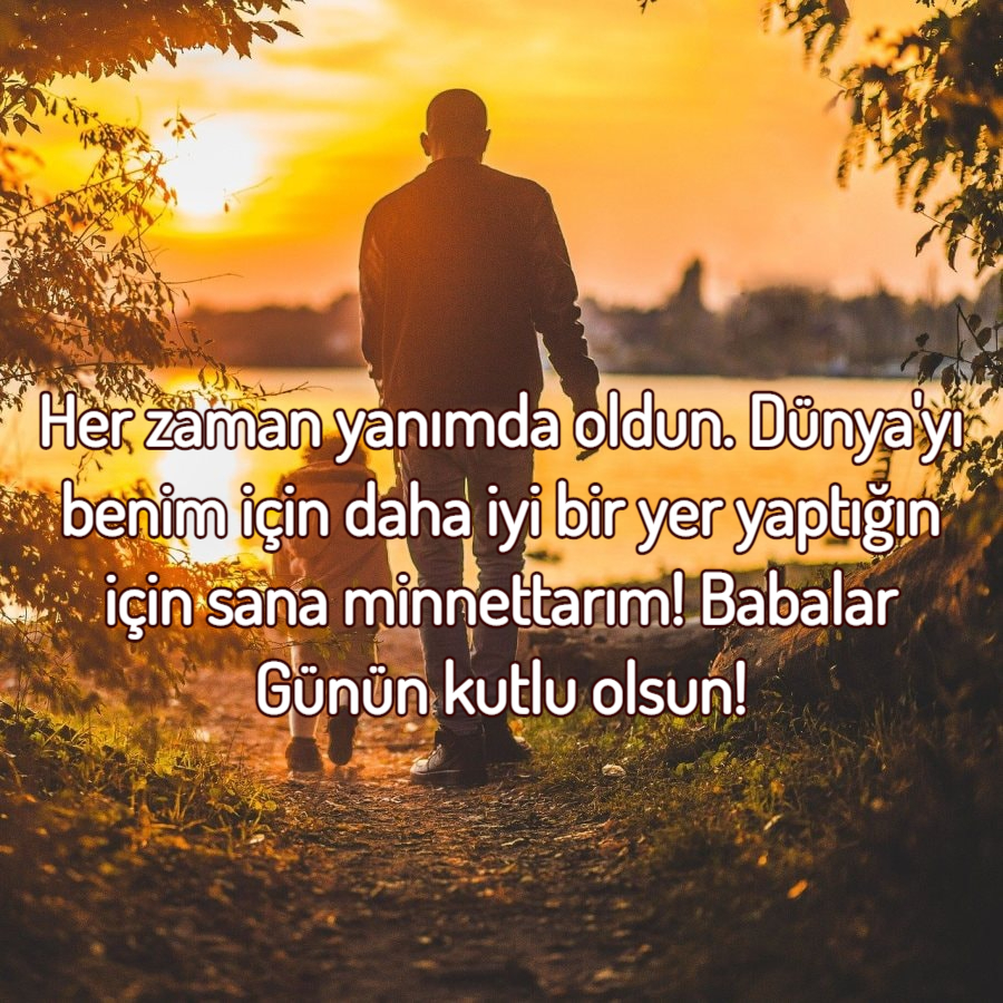 Ailemin reisi, büyük aşkım. Babalar günün kutlu olsun