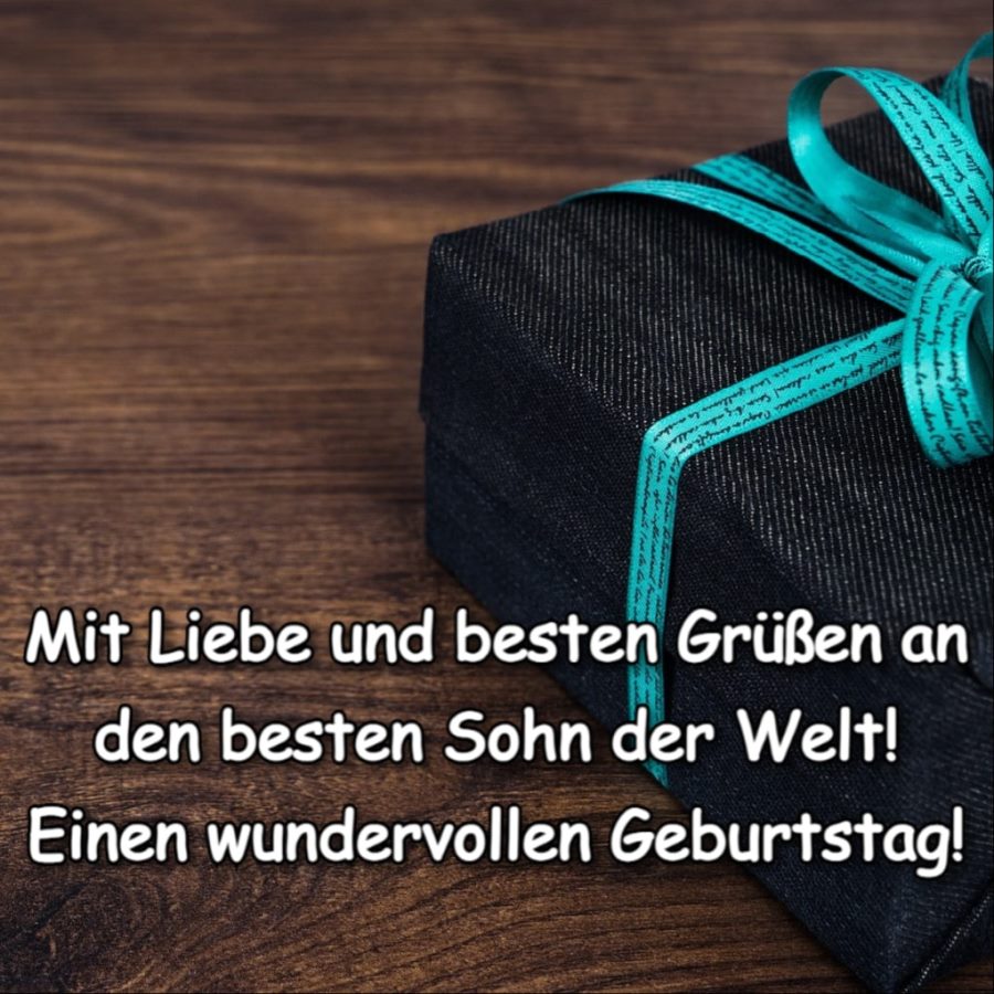 Alles Gute zum Geburtstag Sohn