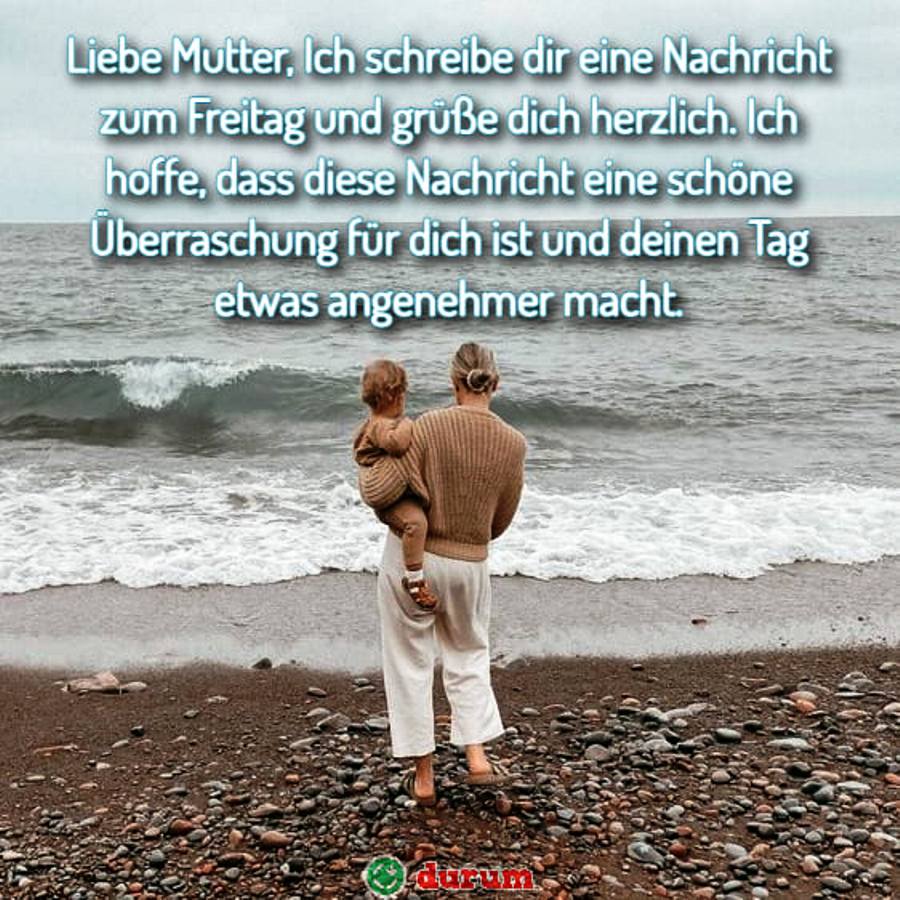 Almanca anneye guzel cuma mesajlari