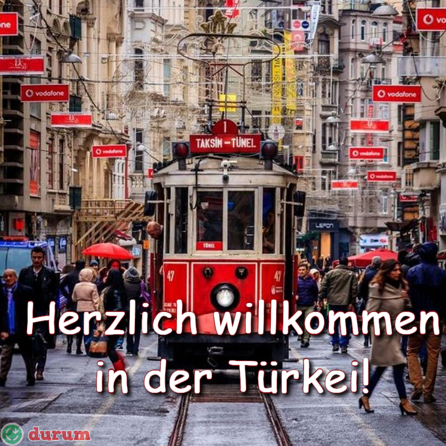 Almanca Türkiyeye hosgeldin mesajları kisa