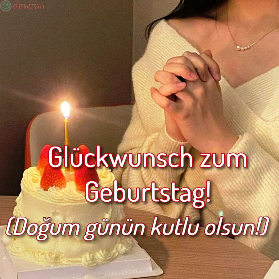 almanca uzun doğum günü sözleri