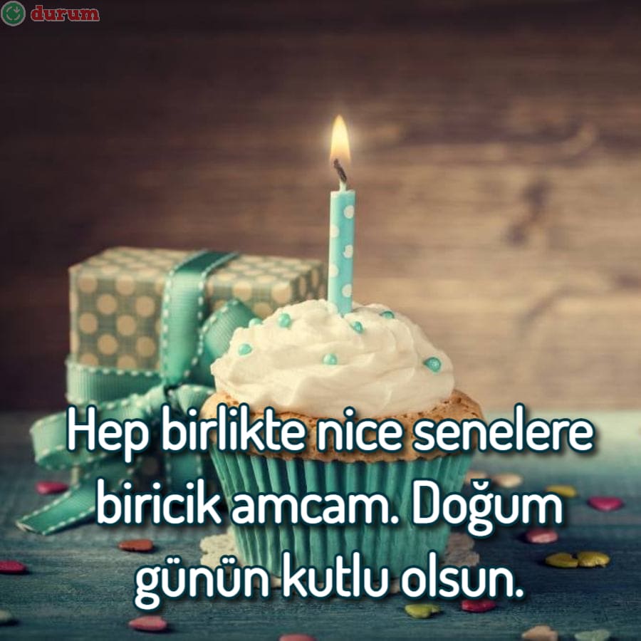 Amcaya Resimli Doğum Günü Mesajları