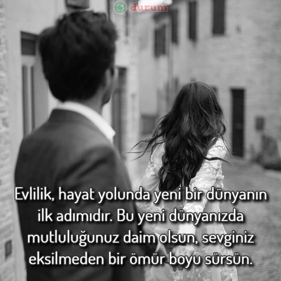 Anlamlı Evlilik kutlama mesajları