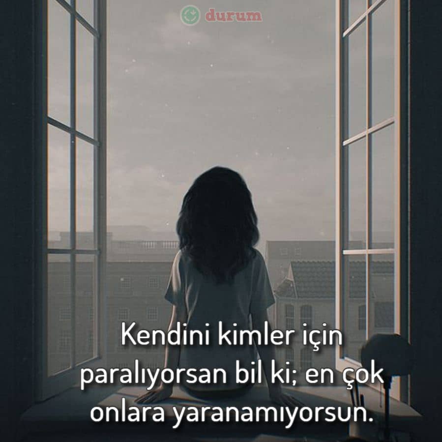 Anlamlı kederli sözler