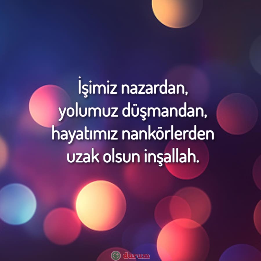 Anlamlı Nazar sozleri Resimli
