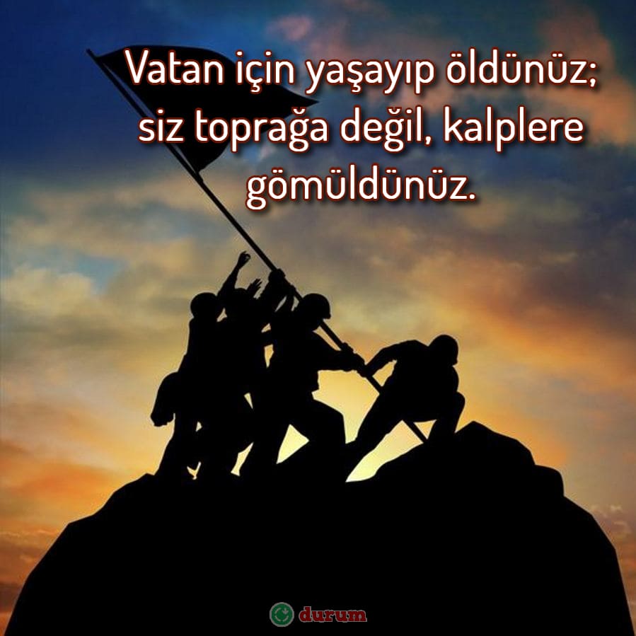 Anlamlı Şehit Mesajları