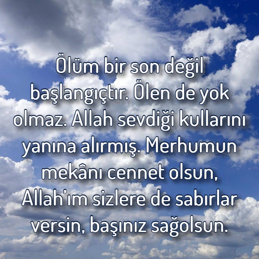 Anlamlı Vefat Mesajları