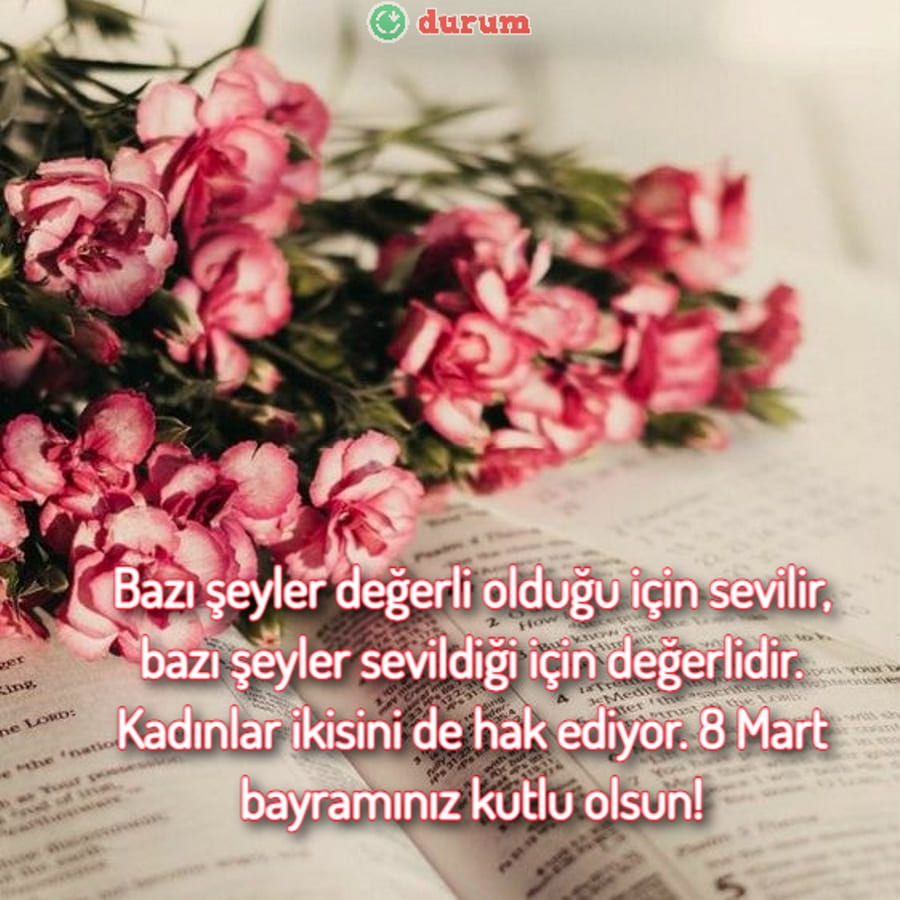 Anneye 8 Mart tebrikleri