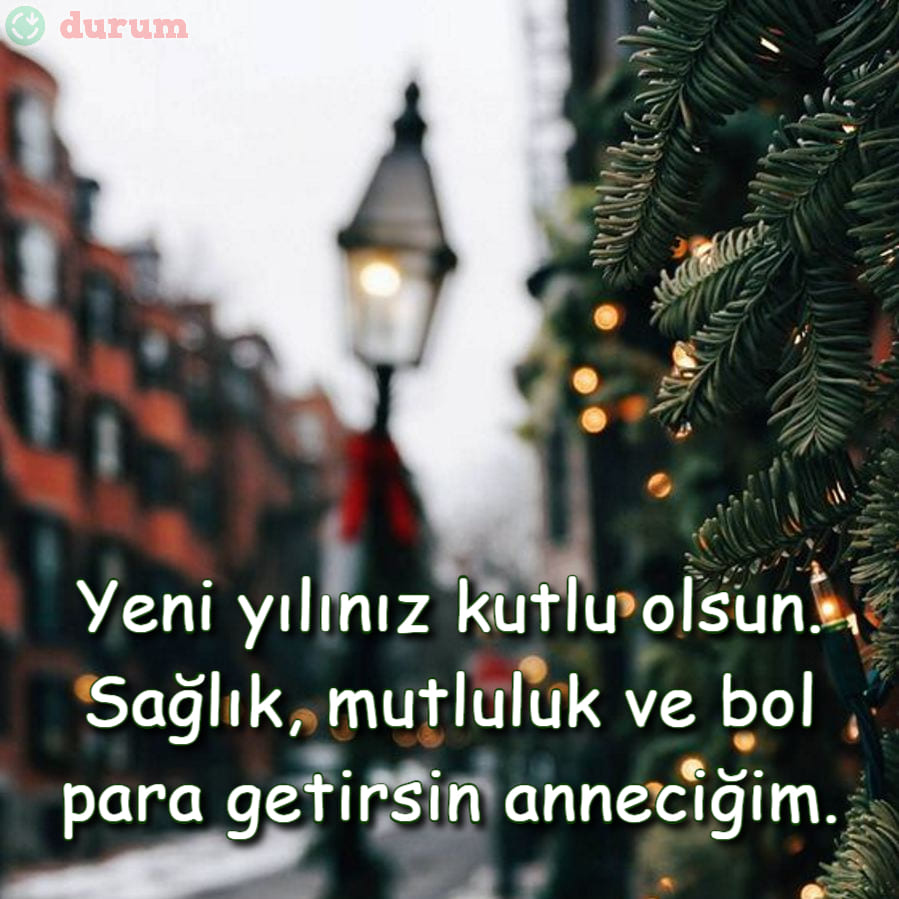 Anneye anlamli Yeni Yıl Mesajları