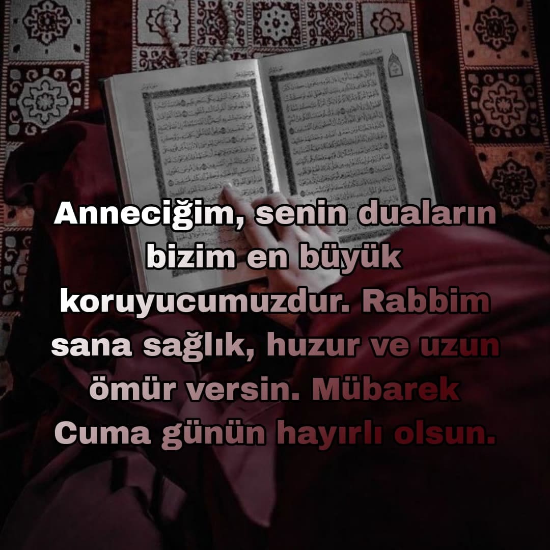 Anneye Cuma Mesajları yeni