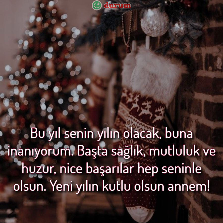 Anneye Yeni Yıl Mesajları kisa