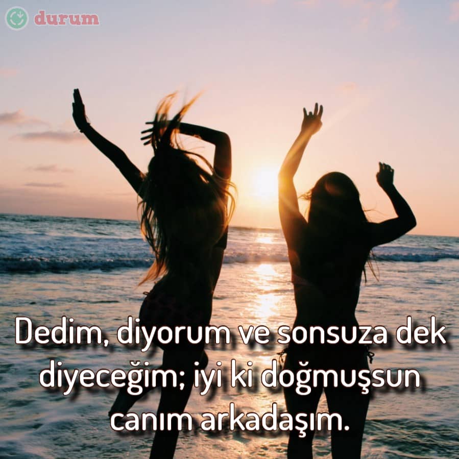 Arkadaşa Doğum Günü Sözleri