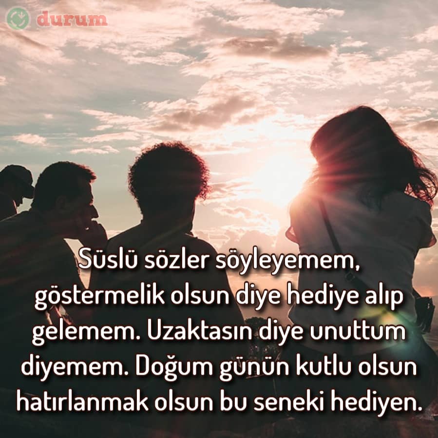 arkadasa dogum gunu tebriki