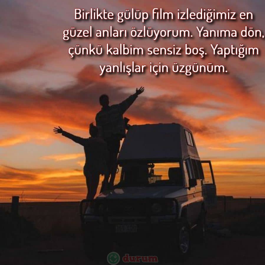 Arkadaşa Özür Sözleri