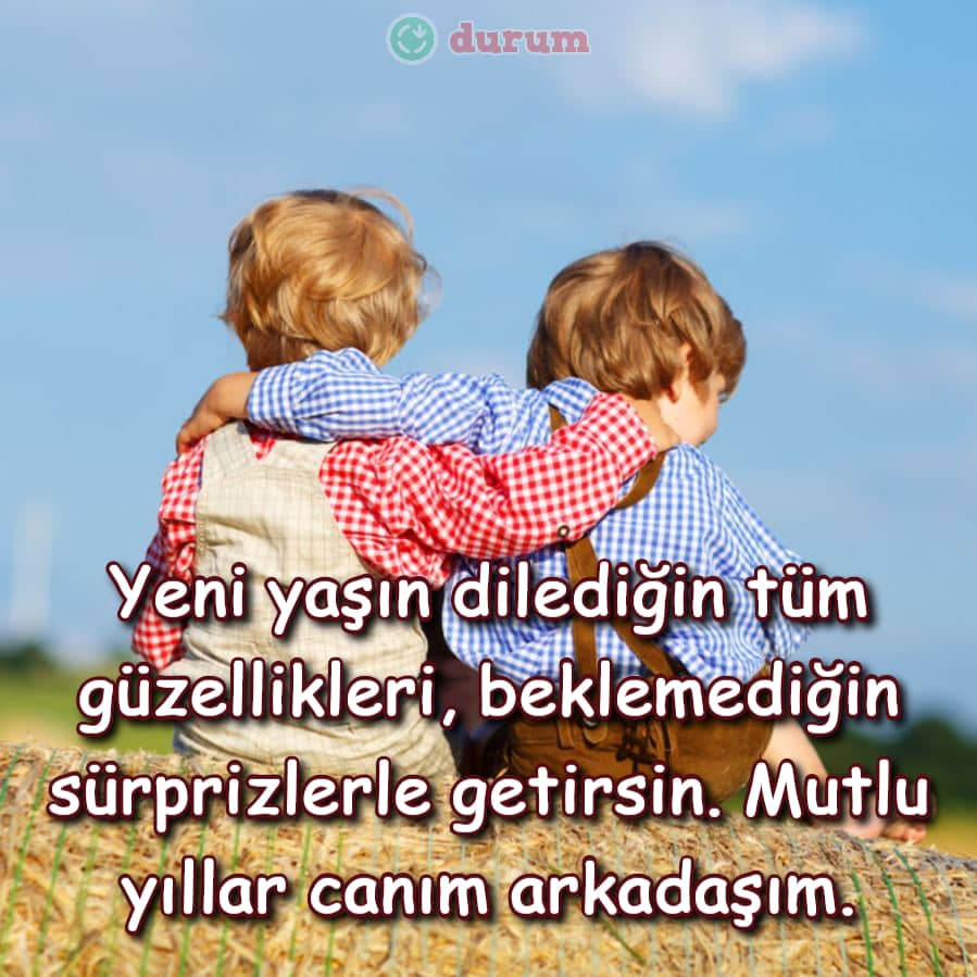 Arkadaşa Resimli Doğum Günü Mesajları