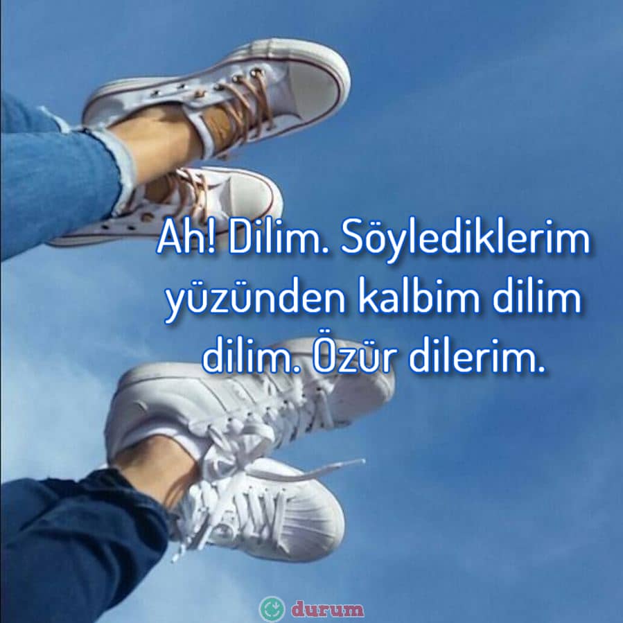 Arkadaşa Resimli Özür Mesajları