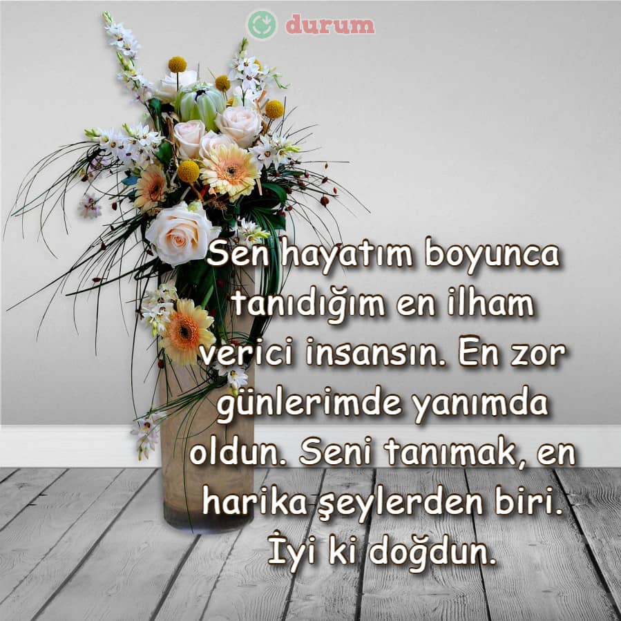 Arkadaşa samimi doğum günü mesajı