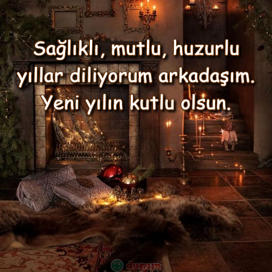 Arkadaşa Yeni Yıl Mesajları kisa