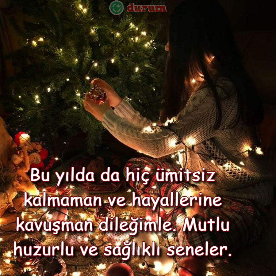 Arkadaşa Yeni Yıl Mesajları resimli