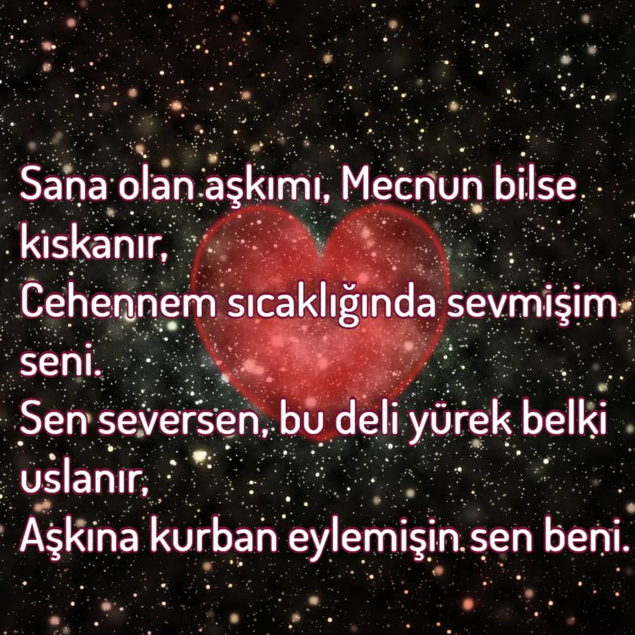 Aşk Şiiri yazılı resim indir