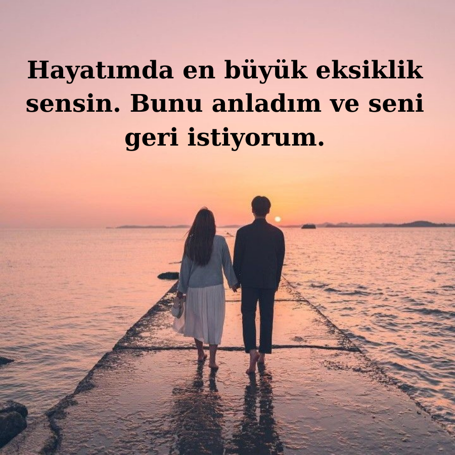 Aşkı Geri Getirme Sözleri