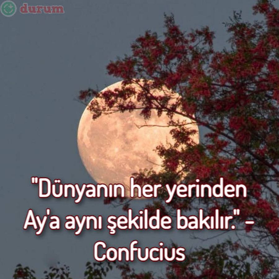 Ay İle İlgili Sözler kisa