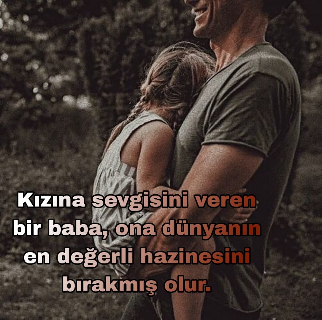 Baba ve Kız İçin Sözler