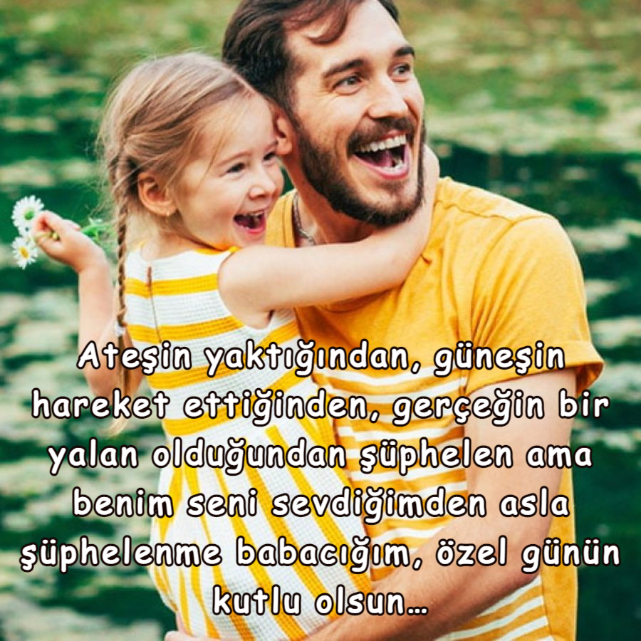 Babalar günü kutlama mesajları