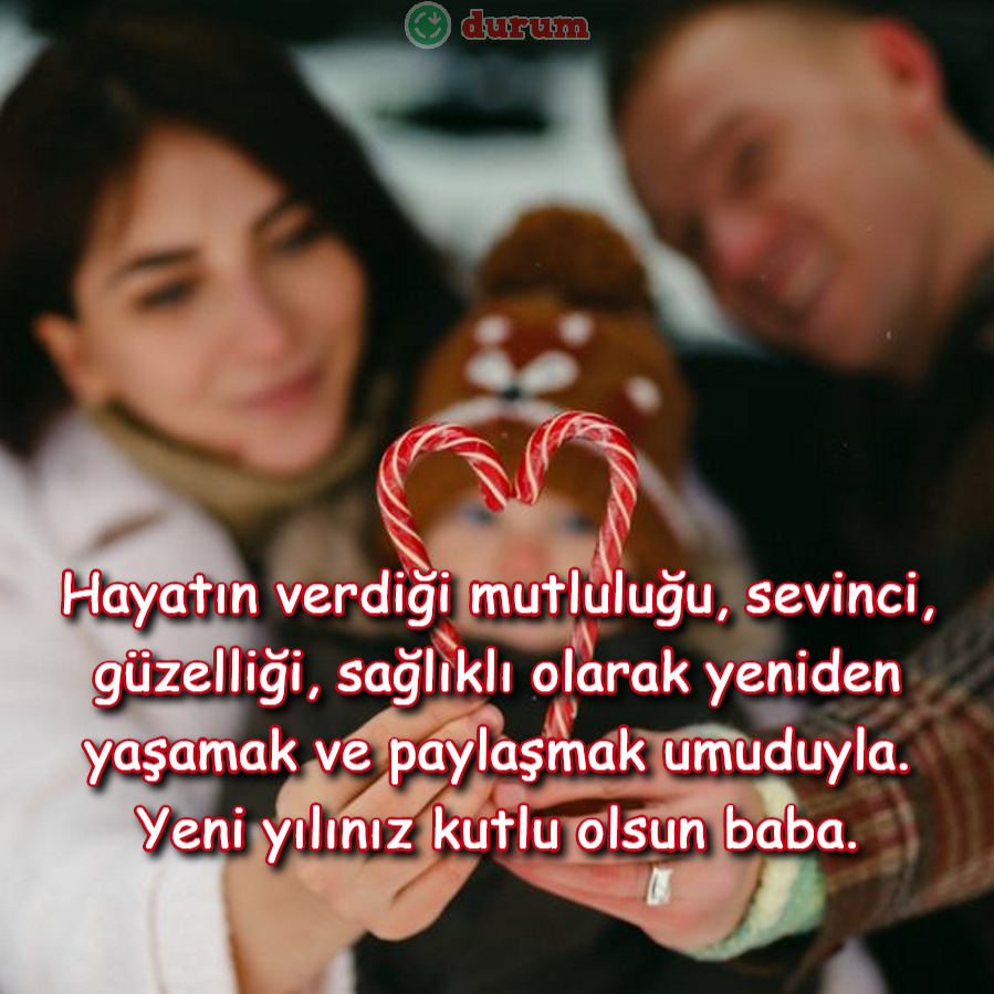 Babama Anlamli Yeni Yıl Mesajı